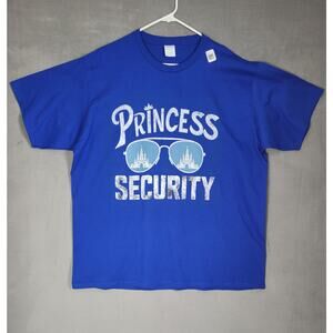 Princess Security Protection Birthday Party T-Shirt Men's Size 3XL
